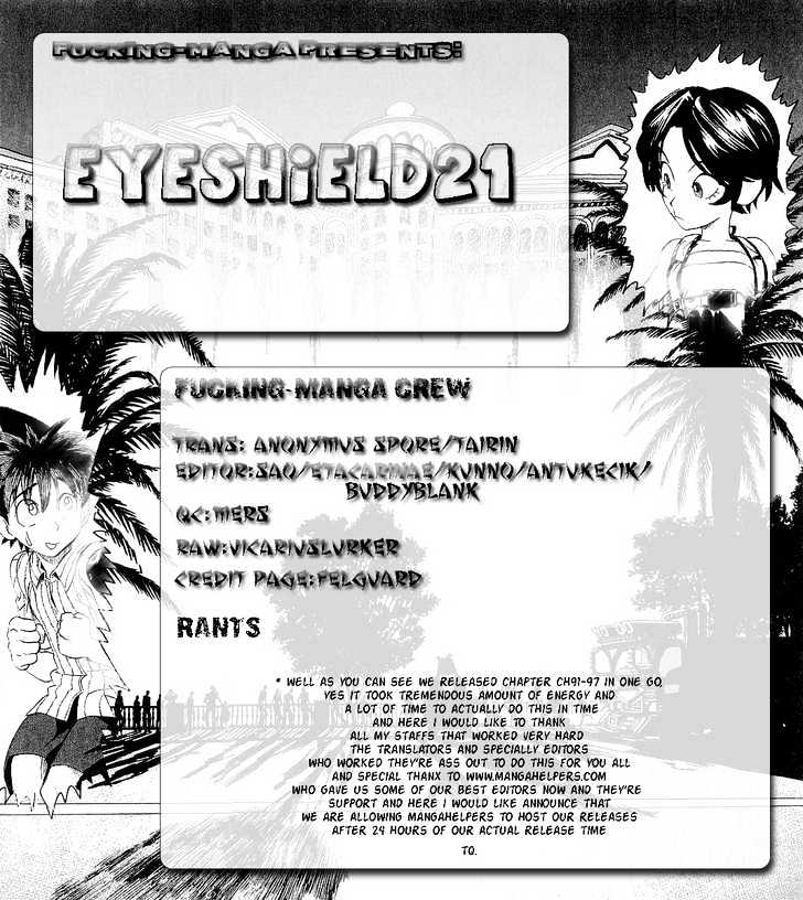 Eyeshield 21 - Chapter 97 : Star