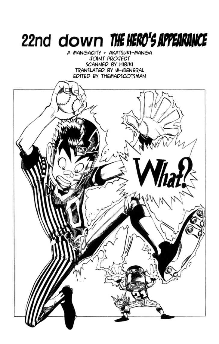 Eyeshield 21 - Chapter 22 : The Hero S Appearance