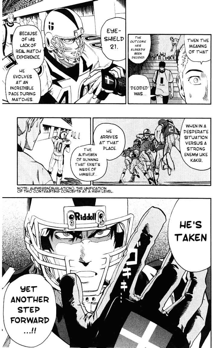 Eyeshield 21 - Chapter 127 : Rookie Ace