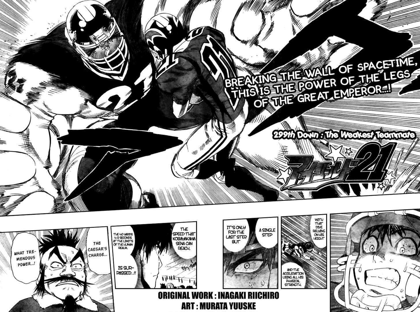 Eyeshield 21 - Chapter 299 : The Weakest Teammate