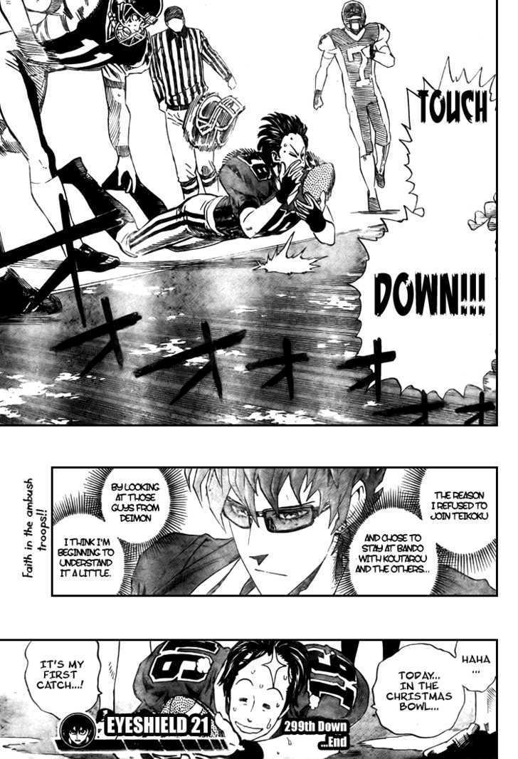 Eyeshield 21 - Chapter 299 : The Weakest Teammate