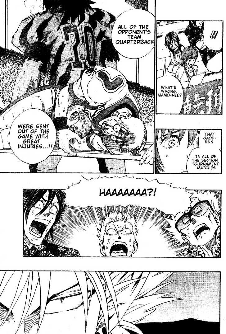 Eyeshield 21 - Chapter 201 : The Ancient Civilization Vs. The Ancient Creatures