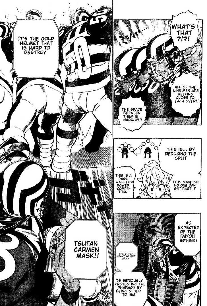 Eyeshield 21 - Chapter 201 : The Ancient Civilization Vs. The Ancient Creatures