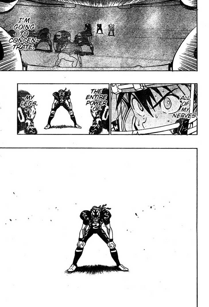 Eyeshield 21 - Chapter 183 : Instinct