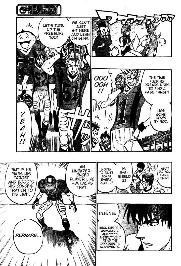 Eyeshield 21 - Chapter 183 : Instinct