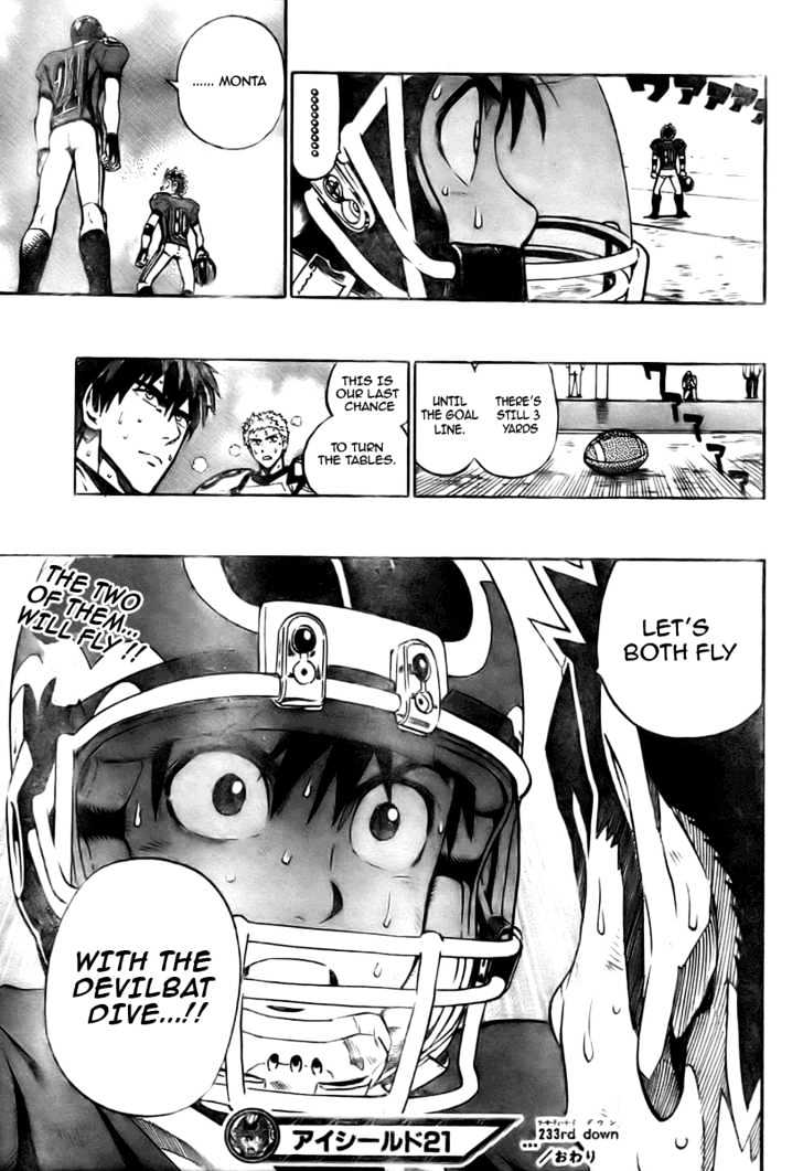 Eyeshield 21 - Chapter 233 : Limit Break