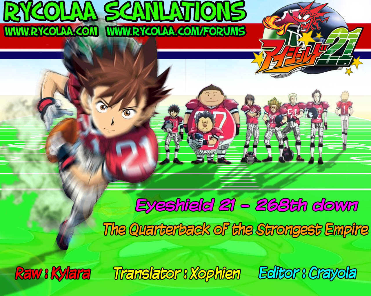 Eyeshield 21 - Chapter 275 : The Quarterback Of The Strongest Empire