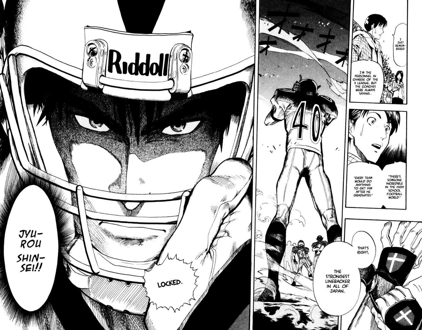 Eyeshield 21 - Chapter 14 : Devil Magician