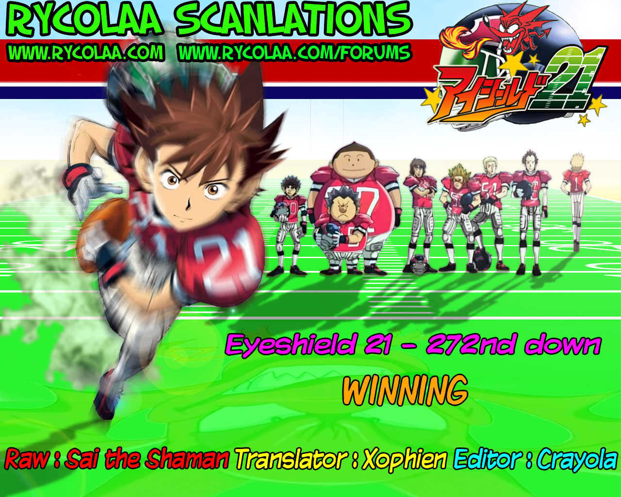 Eyeshield 21 - Chapter 272 : Winning