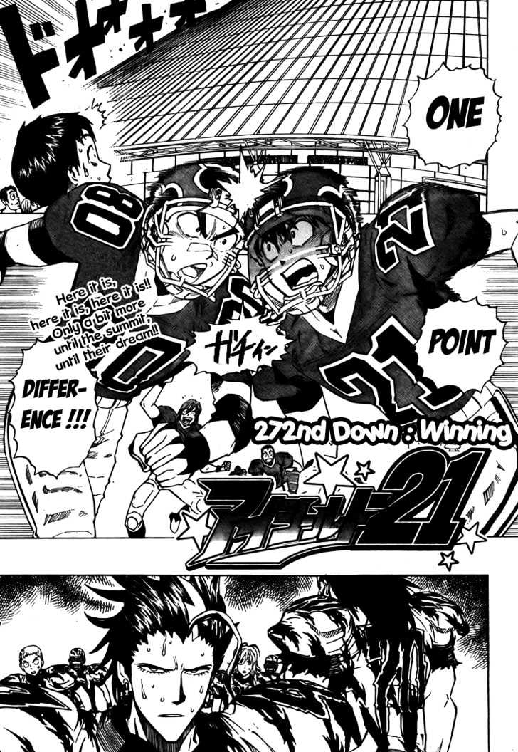 Eyeshield 21 - Chapter 272 : Winning