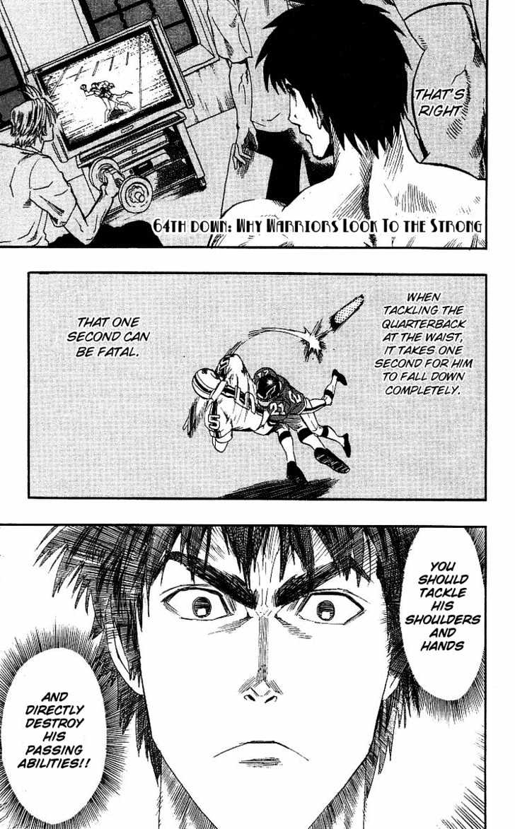 Eyeshield 21 - Chapter 64 : Why Warriors Look To The Strong