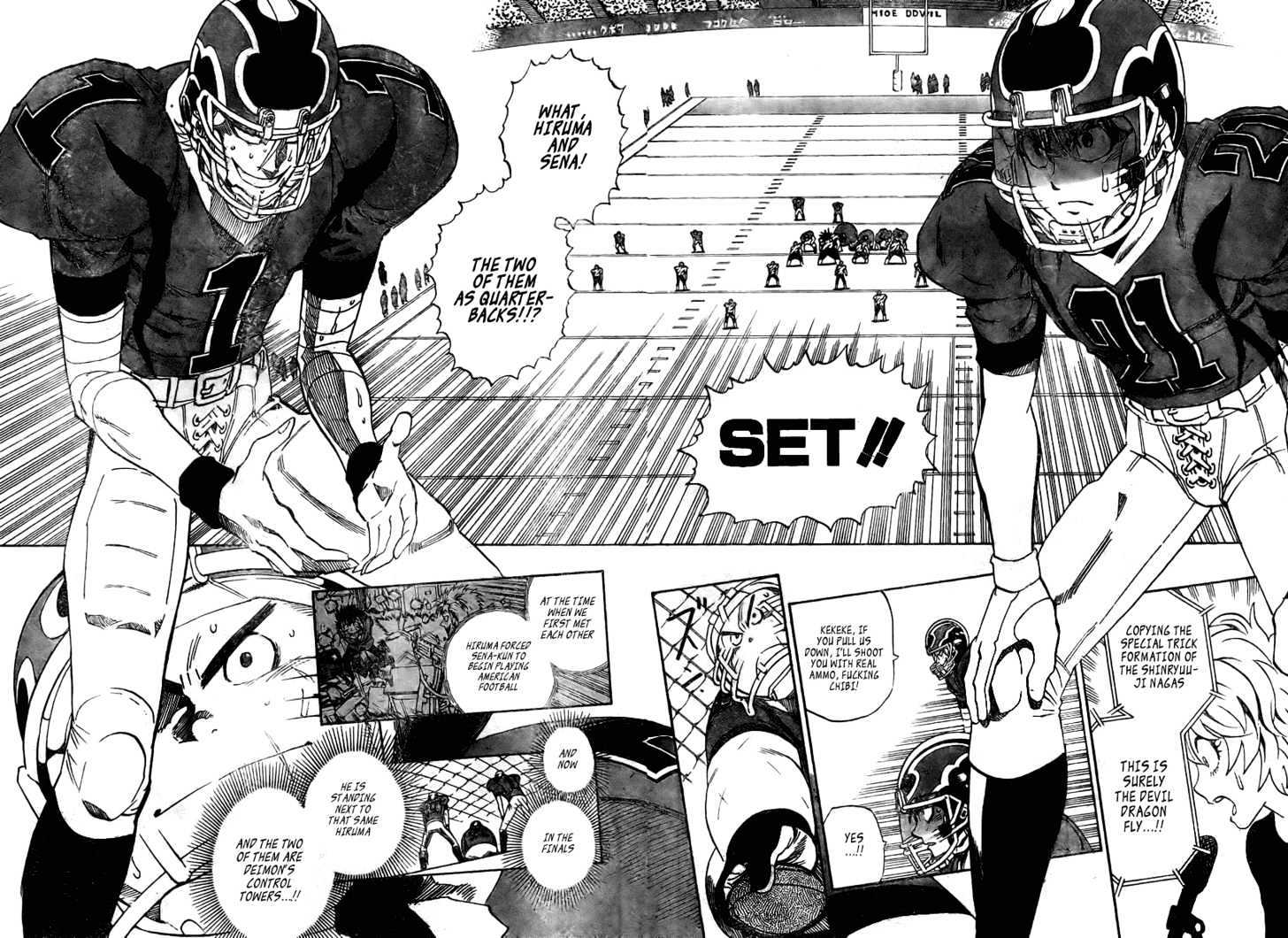 Eyeshield 21 - Chapter 270 : Devil Dragon