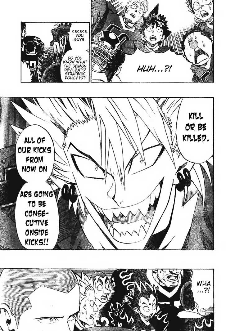 Eyeshield 21 - Chapter 182 : Hiruma Vs. Kongo Siblings