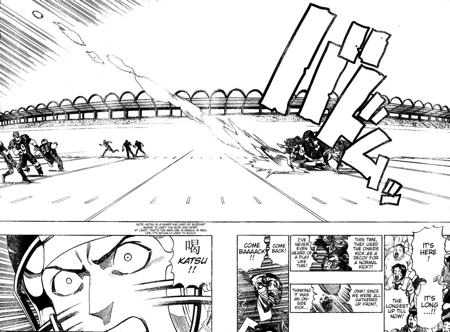 Eyeshield 21 - Chapter 182 : Hiruma Vs. Kongo Siblings