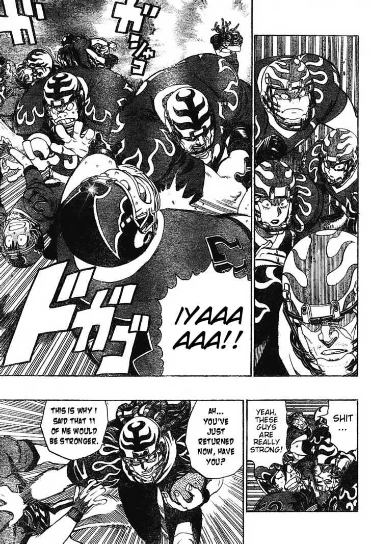 Eyeshield 21 - Chapter 182 : Hiruma Vs. Kongo Siblings