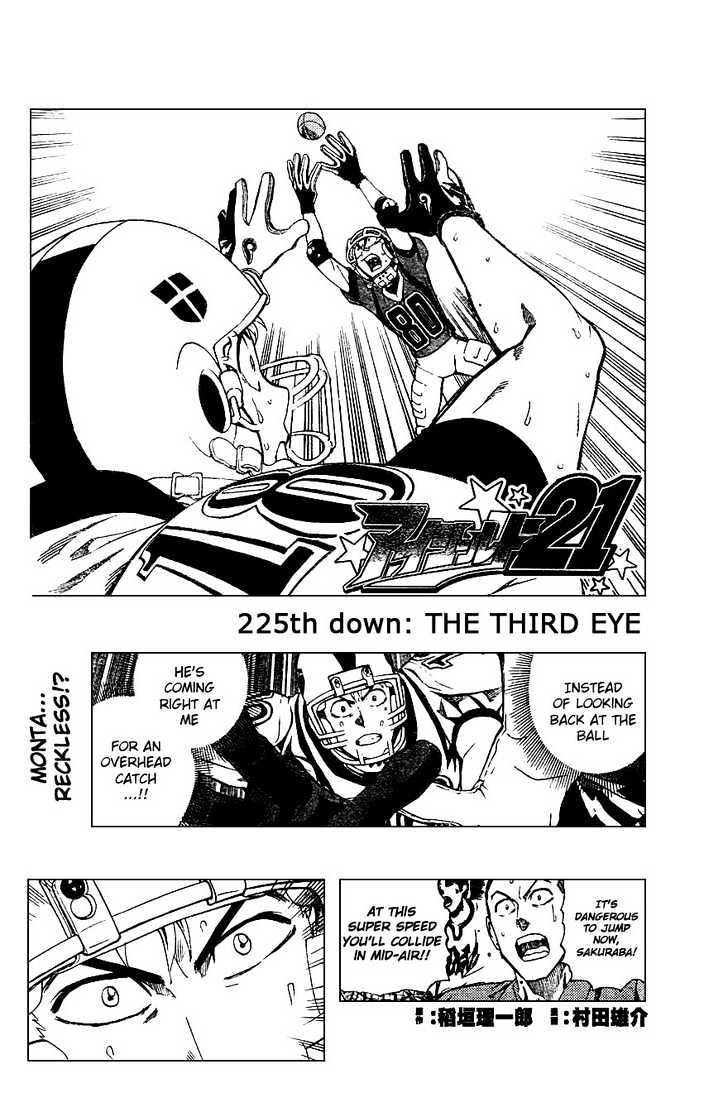 Eyeshield 21 - Chapter 225 : The Third Eye