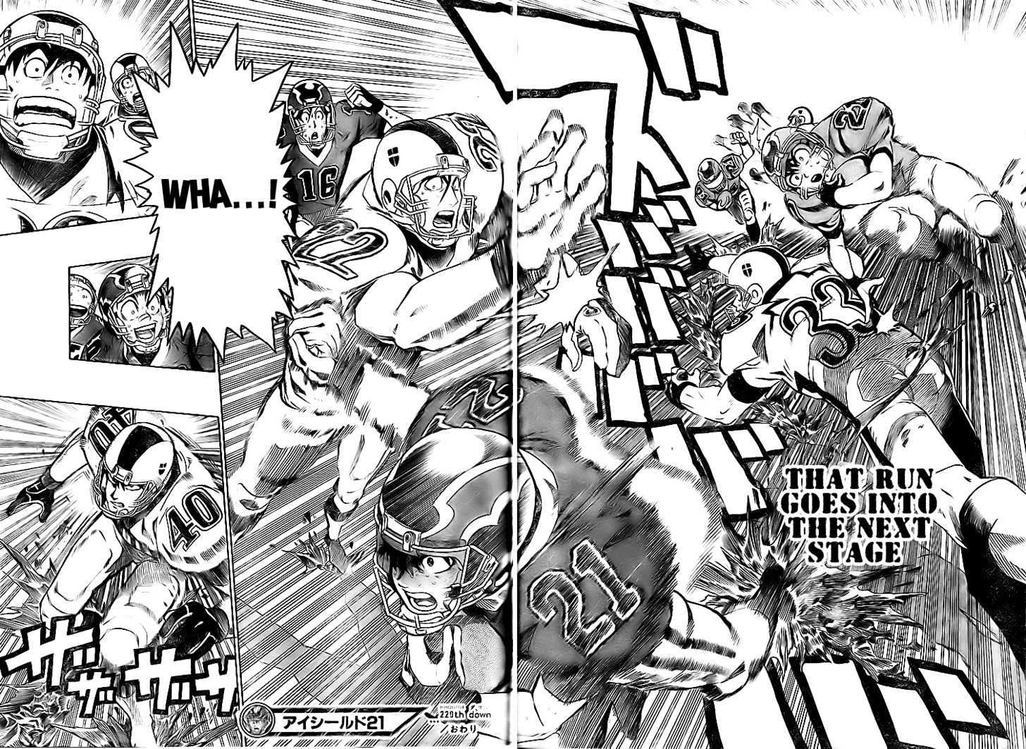 Eyeshield 21 - Chapter 229 : Hand-To-Hand Ball Game