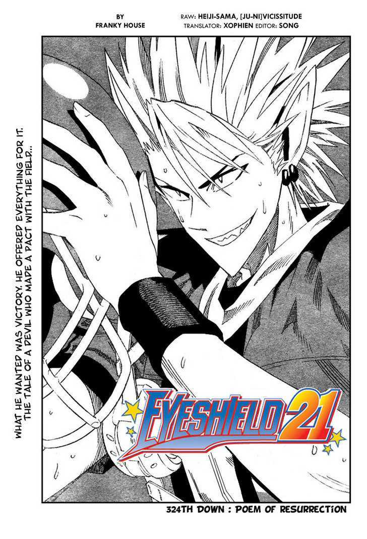 Eyeshield 21 - Chapter 324 : Poem Of Resurrection