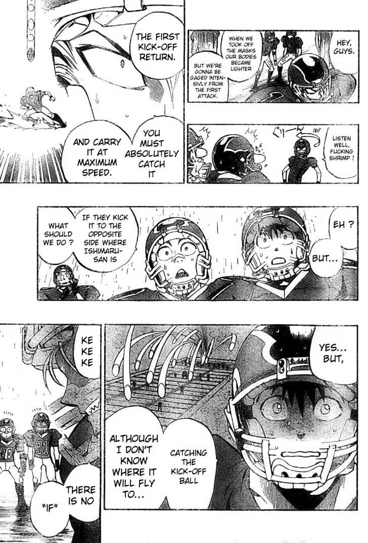 Eyeshield 21 - Chapter 210 : The Fanfare Outbreak Of The War