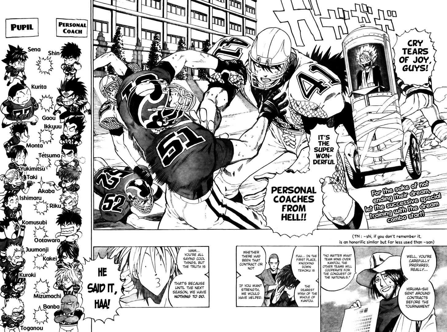 Eyeshield 21 - Chapter 278 : The Strongest Personal Coach