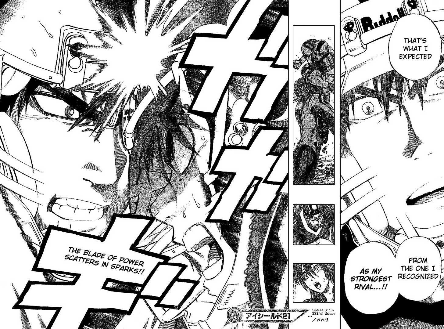 Eyeshield 21 - Chapter 223 : Clenching Fist