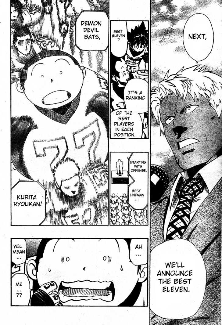 Eyeshield 21 - Chapter 167 : Tokyo Tournament Epilouge