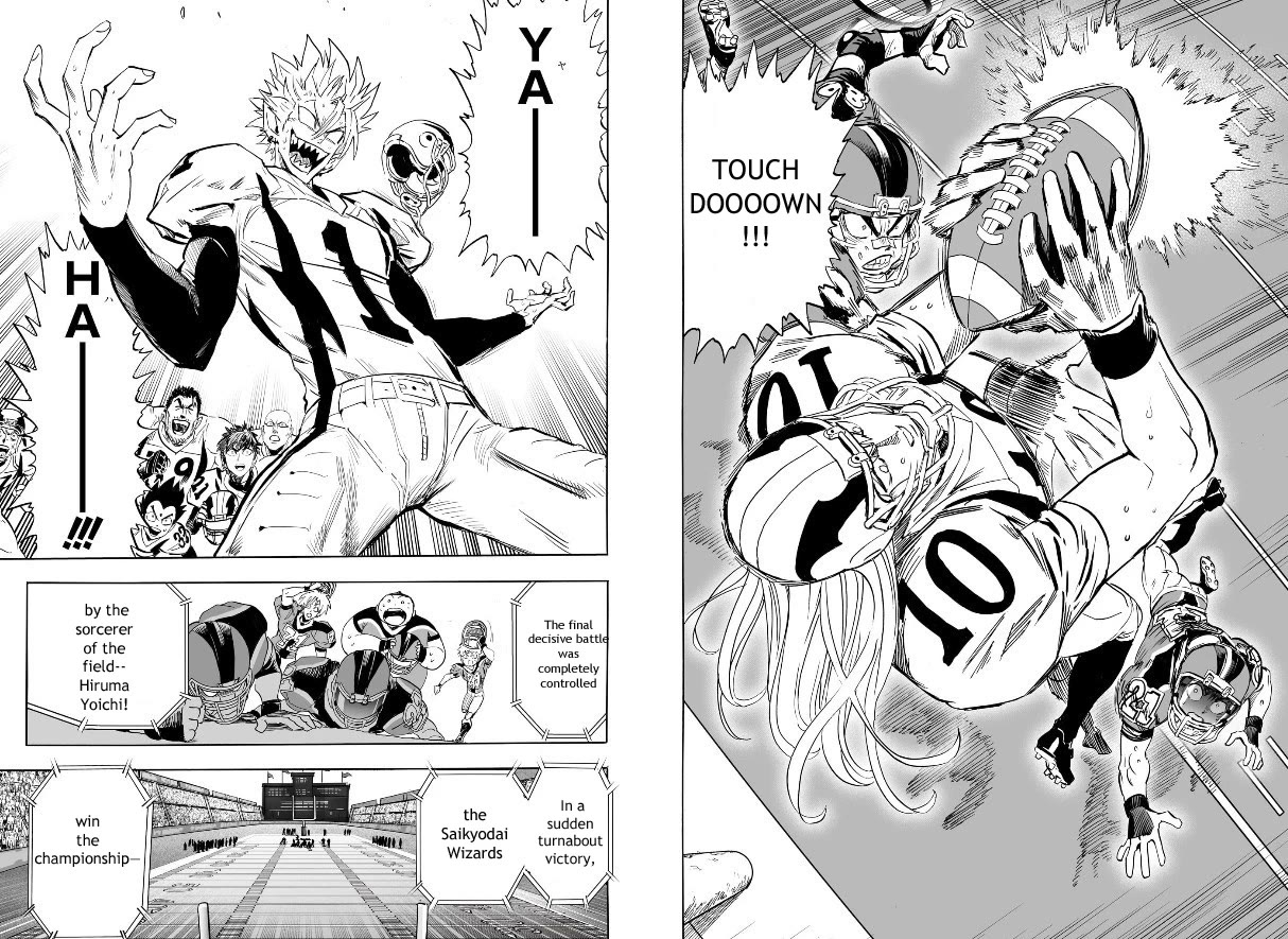 Eyeshield 21 - Chapter 334: Oneshot Brainxbrave