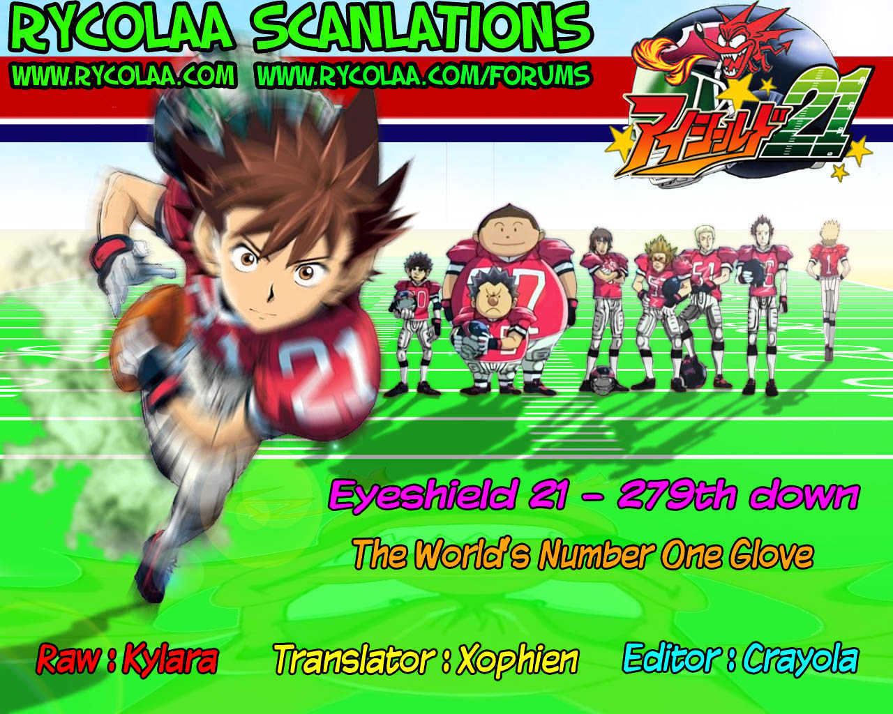 Eyeshield 21 - Chapter 279 : The Best Glove In The World