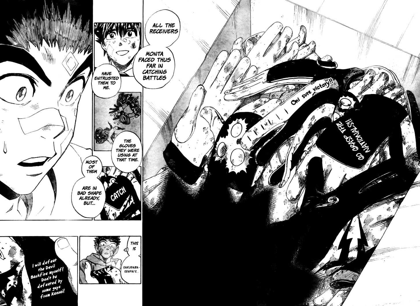 Eyeshield 21 - Chapter 279 : The Best Glove In The World