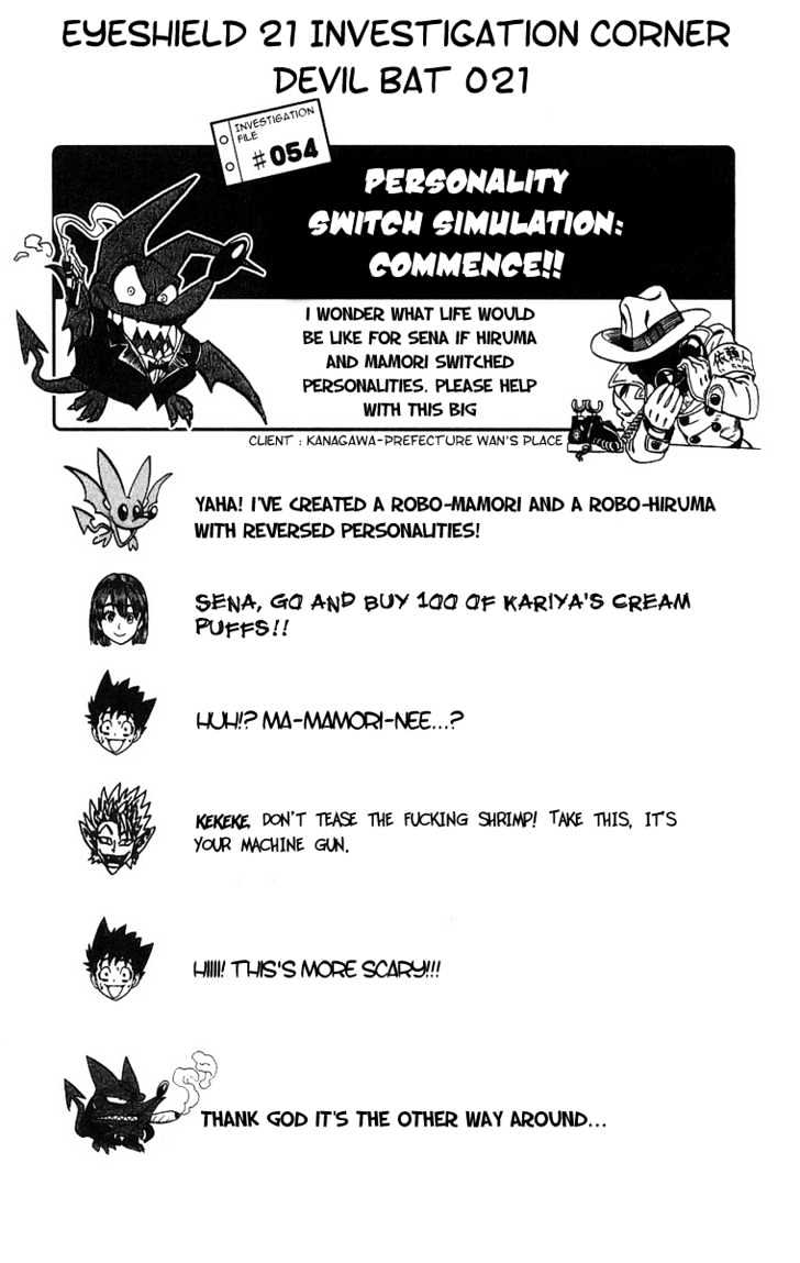 Eyeshield 21 - Chapter 149 : A Primitive Battle