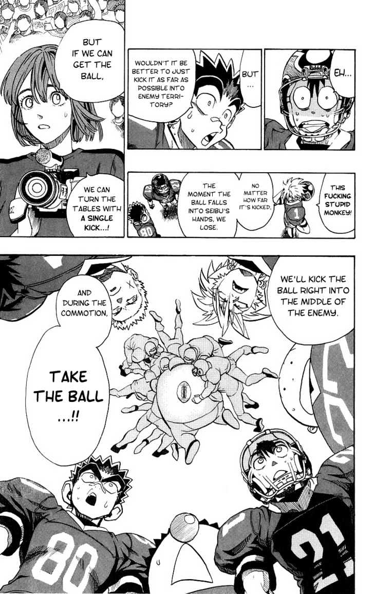 Eyeshield 21 - Chapter 149 : A Primitive Battle