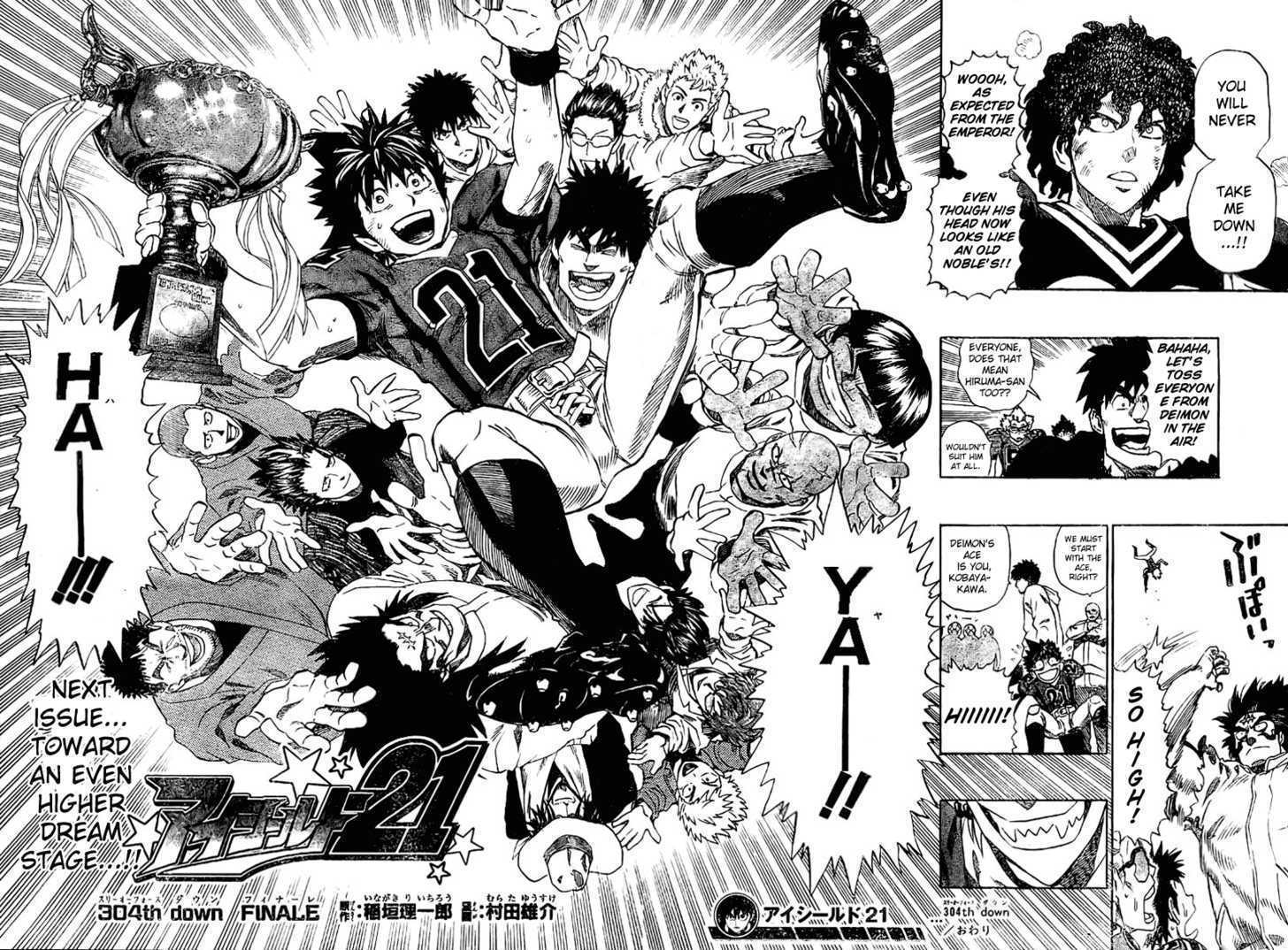 Eyeshield 21 - Chapter 304 : Finale