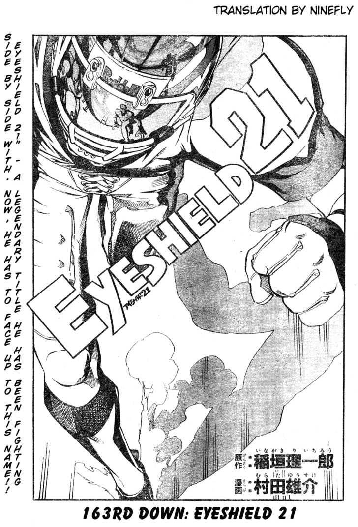 Eyeshield 21 - Chapter 163 : "Eyeshield 21"