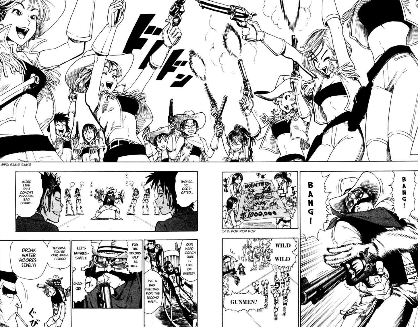 Eyeshield 21 - Chapter 35 : Knights Vs. Gunmen