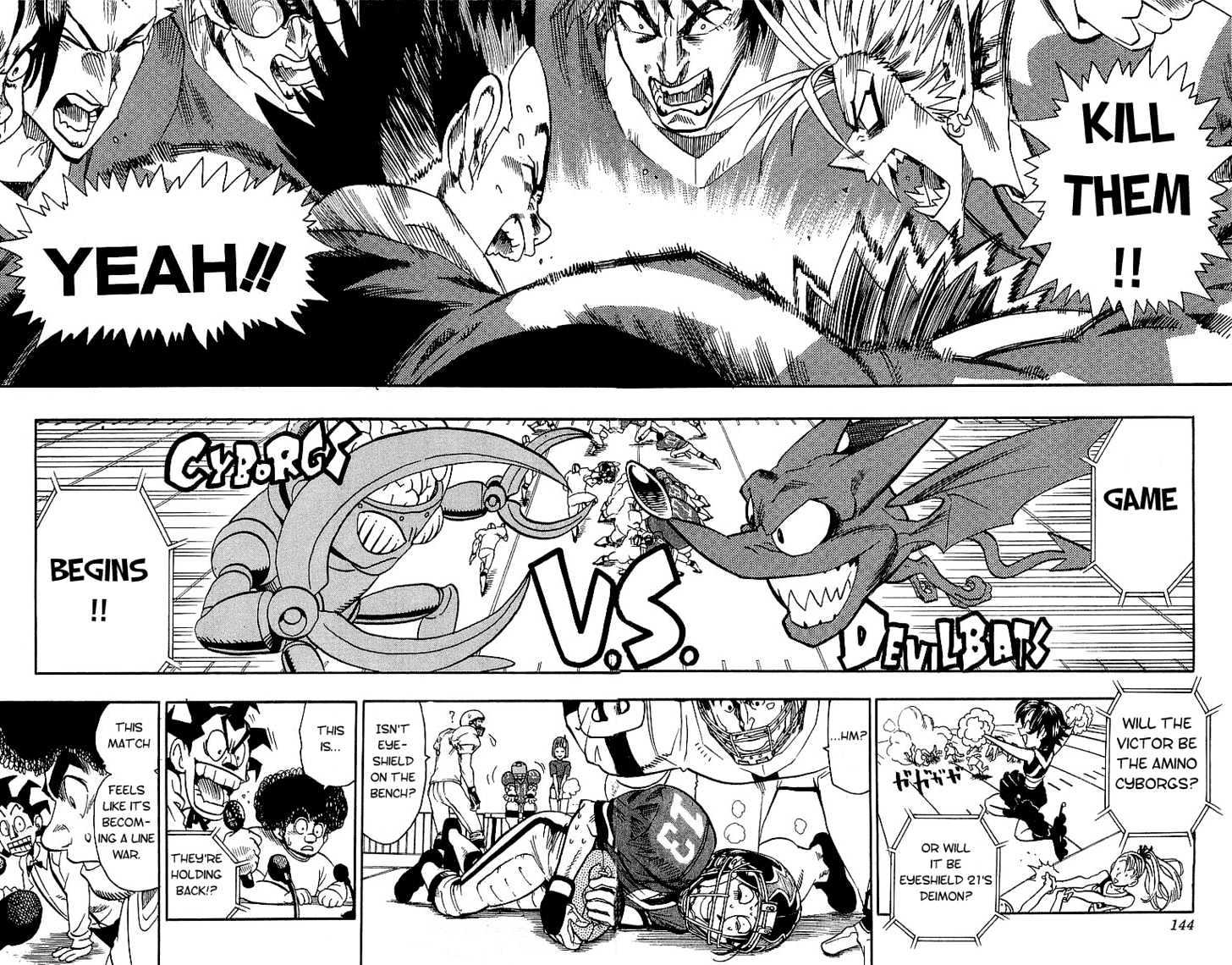 Eyeshield 21 - Chapter 95 : Deimon, Day Of Great Misfortune