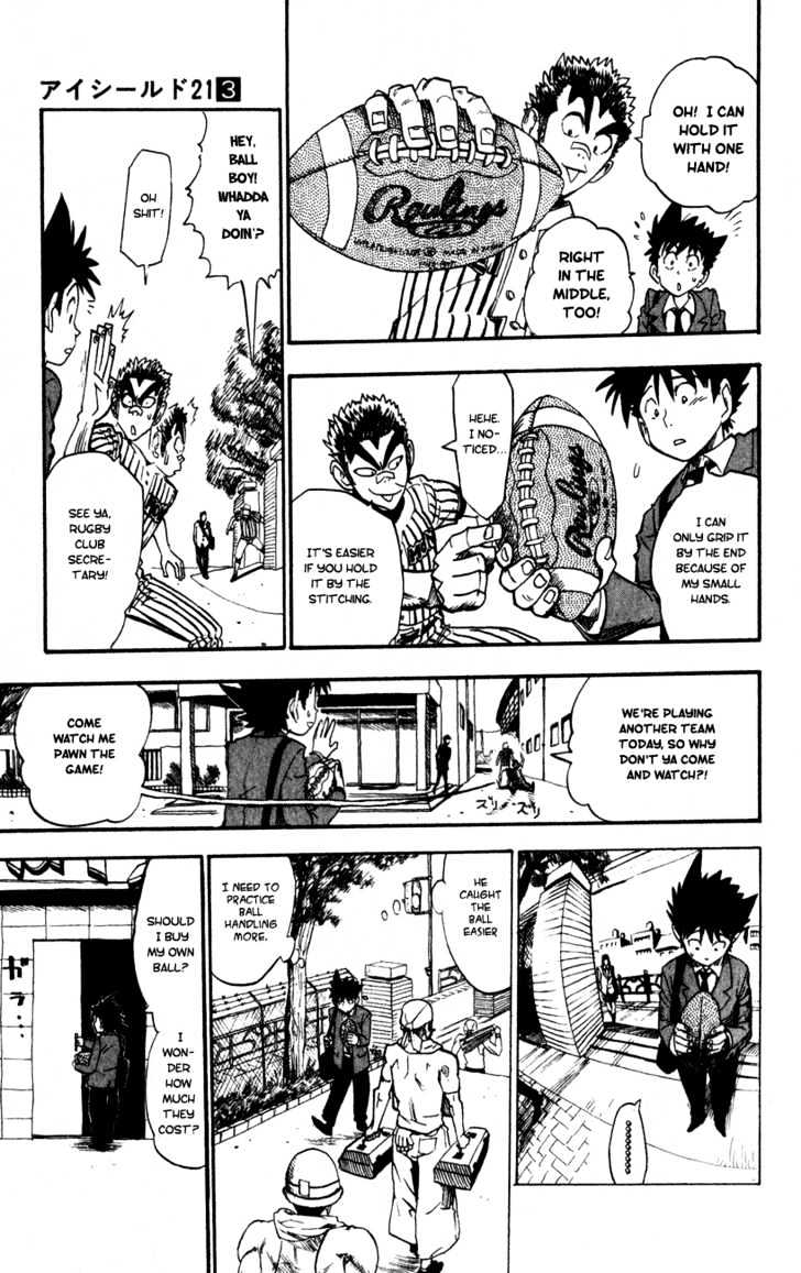 Eyeshield 21 - Chapter 21 : The Name S "The Deimon Devil Bats"