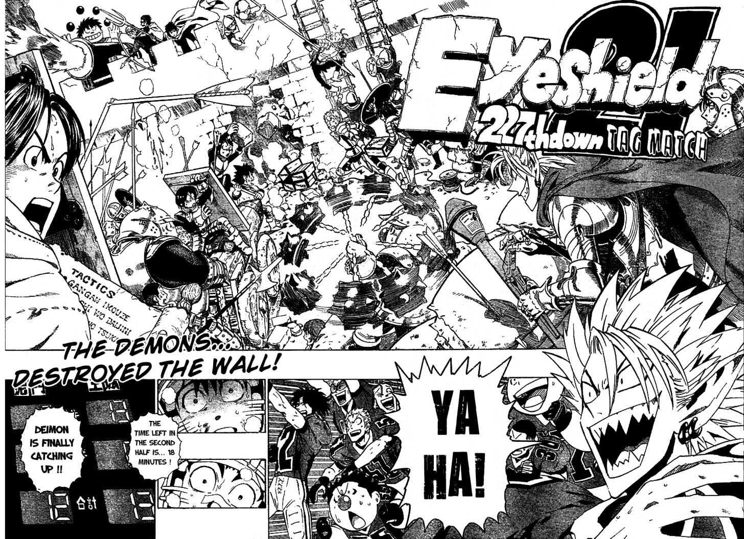 Eyeshield 21 - Chapter 227 : Tag Match