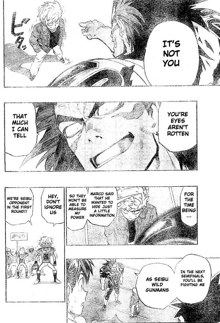 Eyeshield 21 - Chapter 202 : Tyrannosaurus