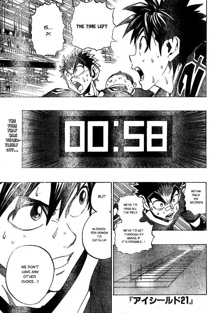 Eyeshield 21 - Chapter 193 : Time Control Magician