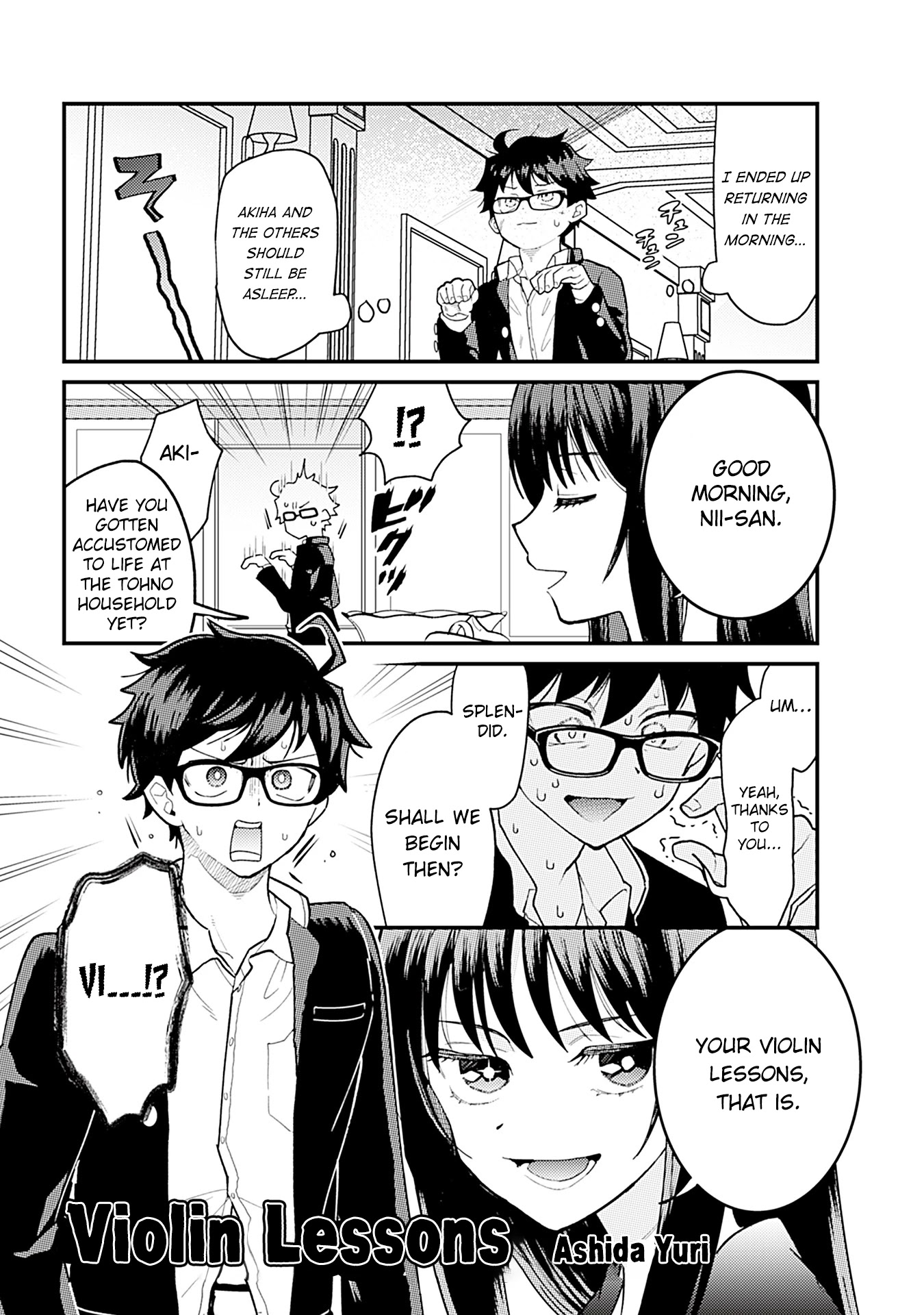 Tsukihime－A Piece Of Blue Glass Moon－Anthology Comic Star - Chapter 2: Violin Lessons