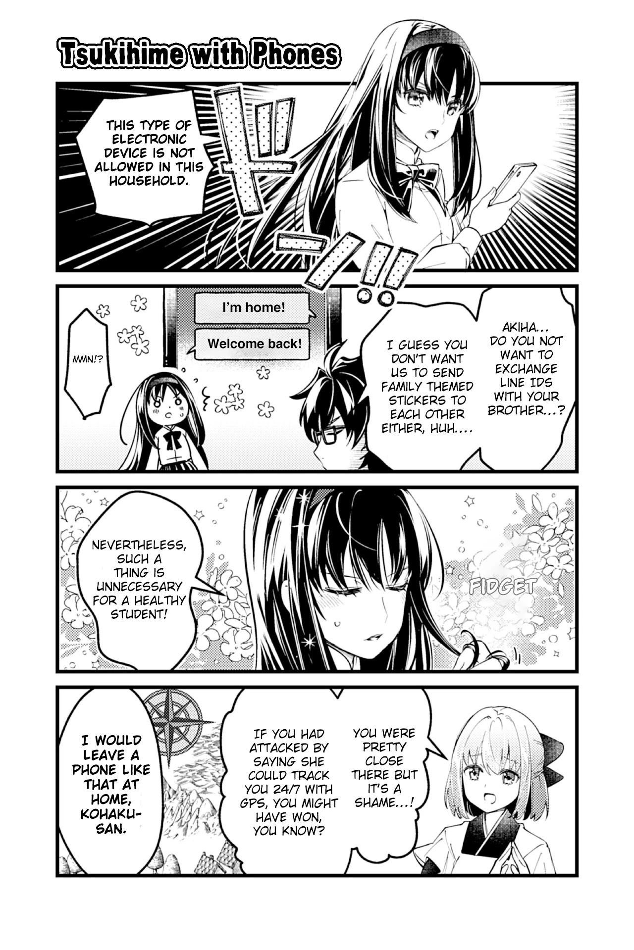 Tsukihime－A Piece Of Blue Glass Moon－Anthology Comic Star - Chapter 1