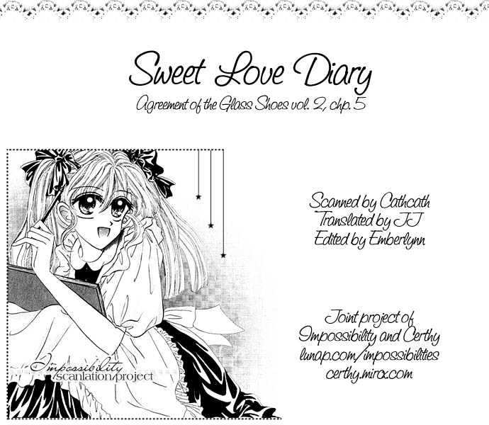 Agreement Of The Glass Shoe - Vol.2 Chapter 5 : Sweet Love Diary