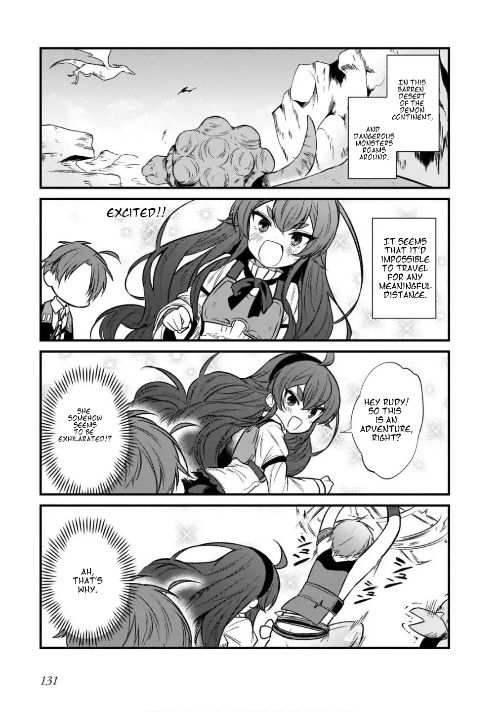 Mushoku Tensei: Even If It's A 4-Koma, I'll Get Serious - Chapter 15