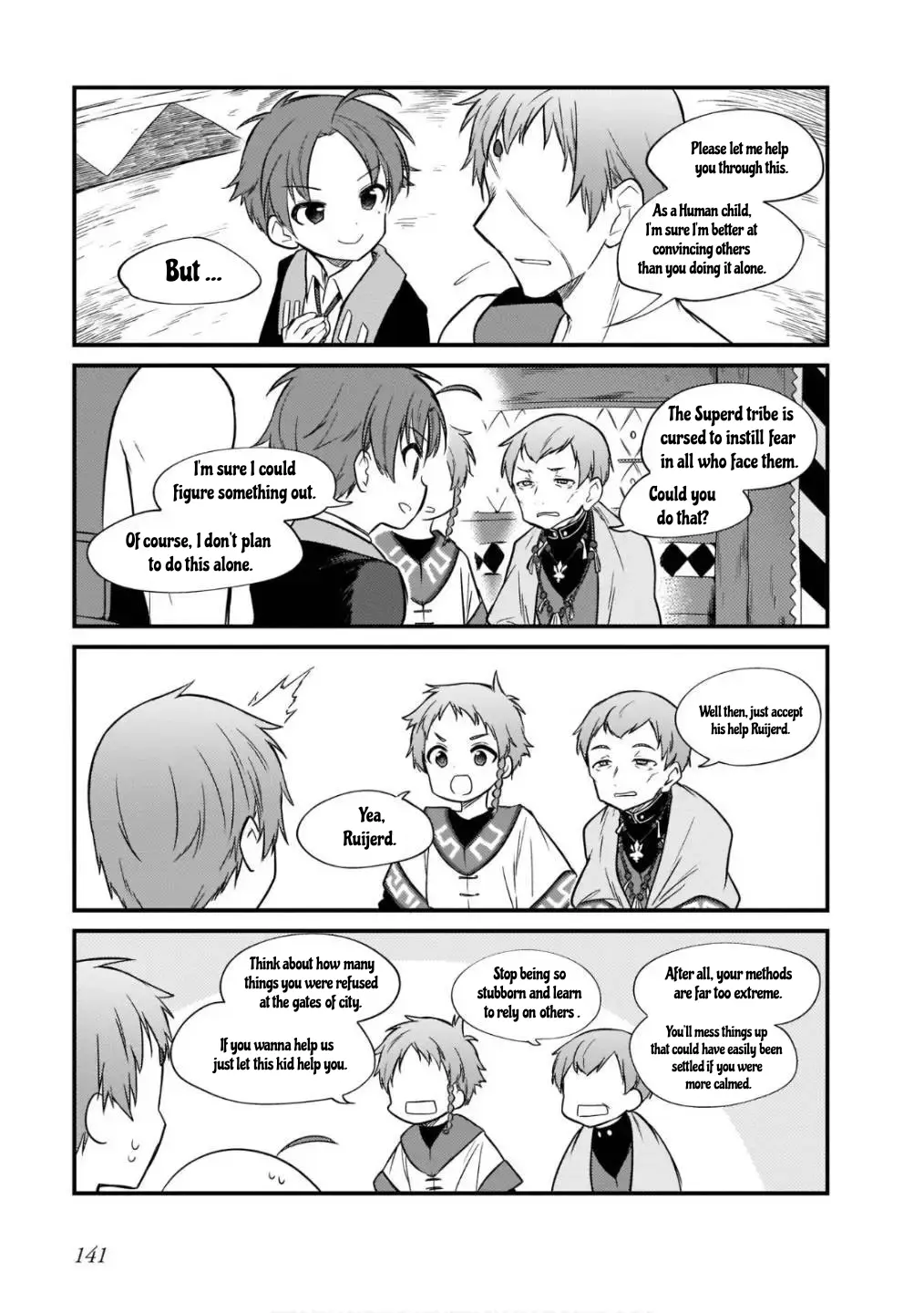 Mushoku Tensei: Even If It's A 4-Koma, I'll Get Serious - Chapter 15