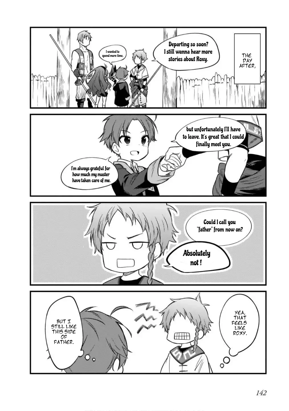 Mushoku Tensei: Even If It's A 4-Koma, I'll Get Serious - Chapter 15