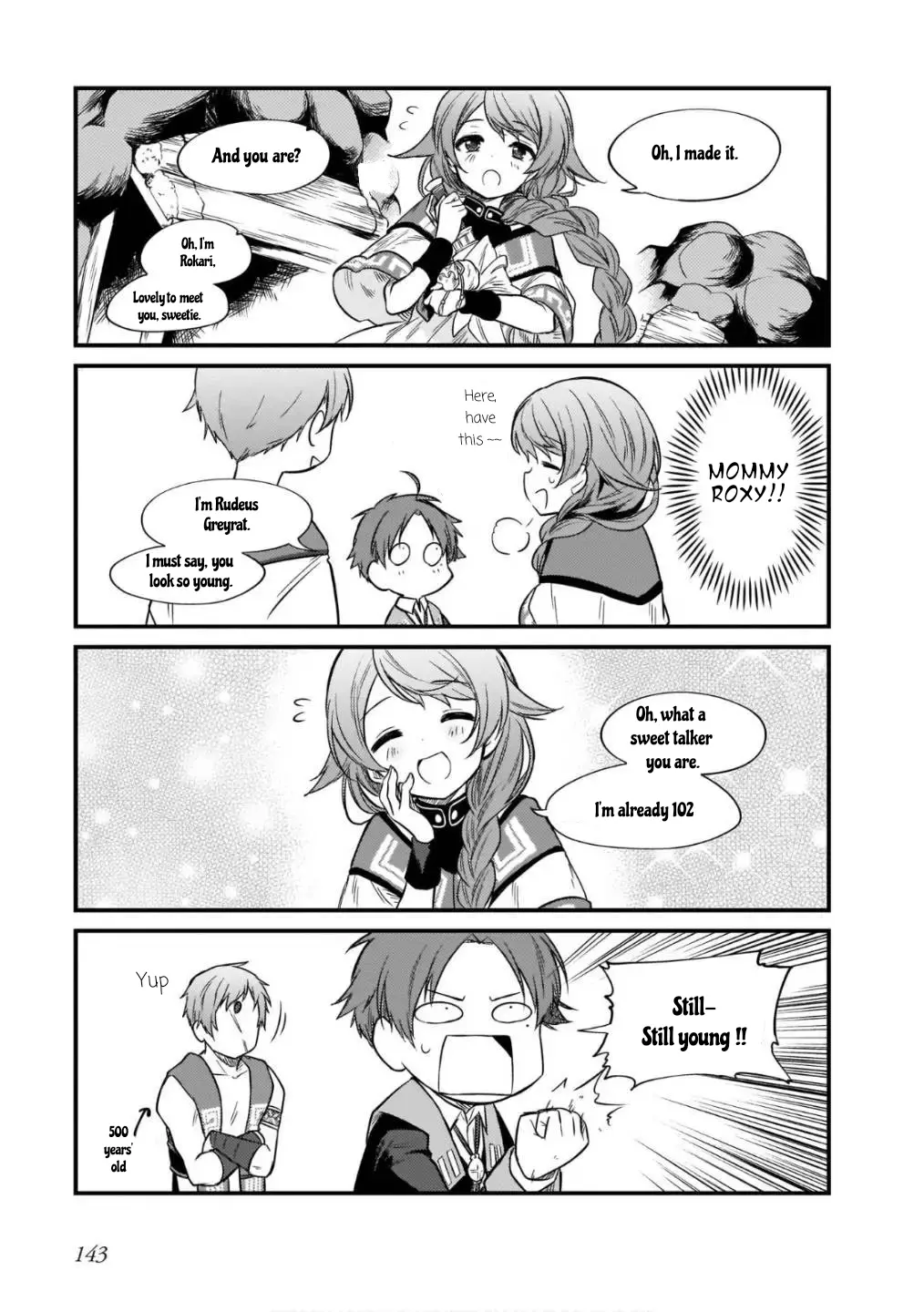 Mushoku Tensei: Even If It's A 4-Koma, I'll Get Serious - Chapter 15