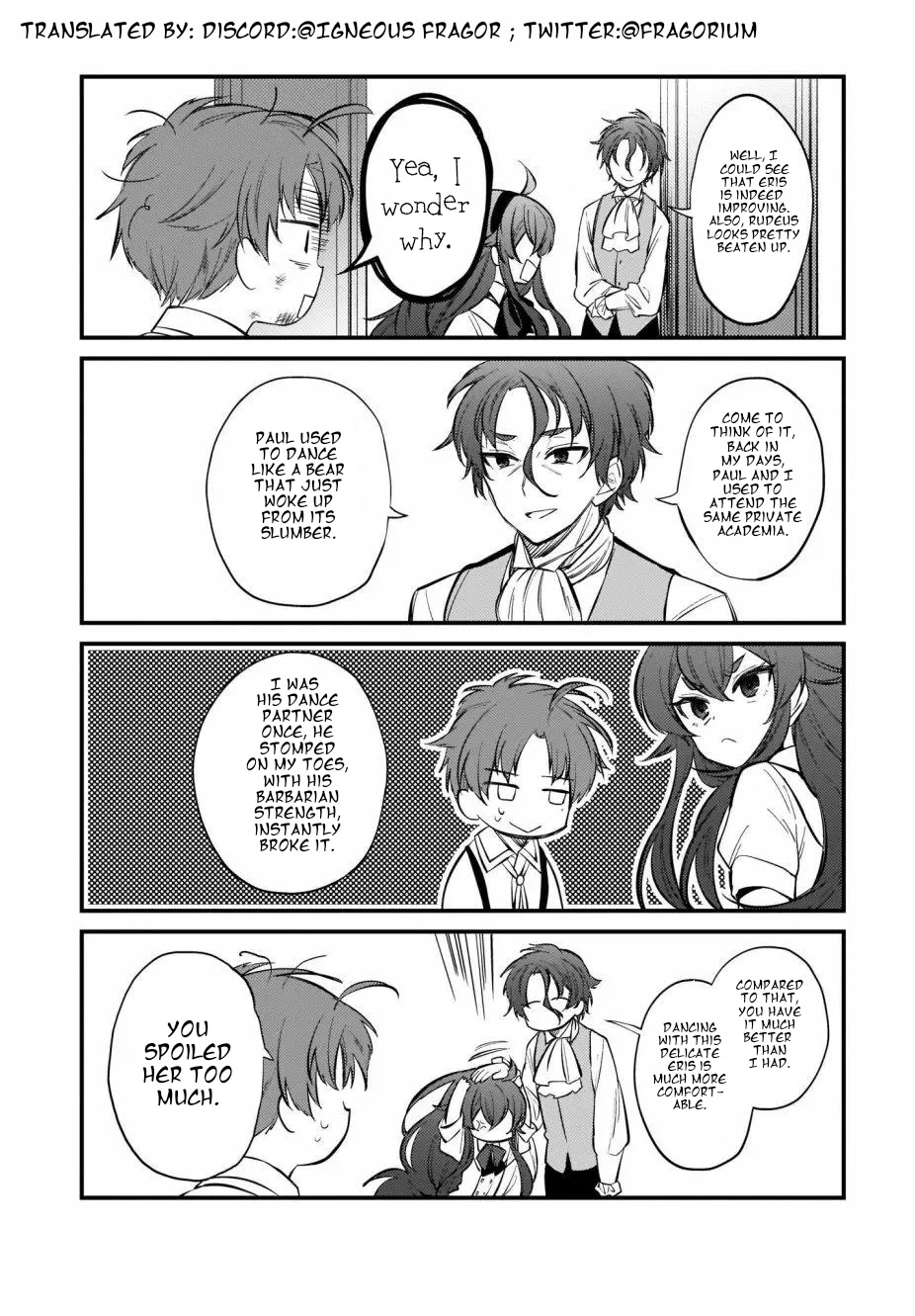 Mushoku Tensei: Even If It's A 4-Koma, I'll Get Serious - Chapter 10