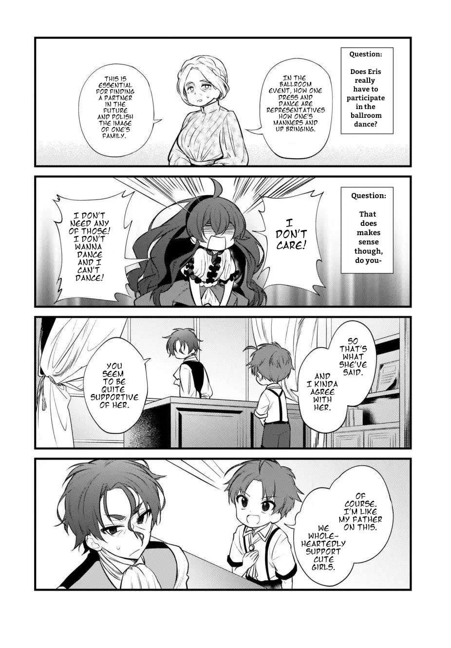 Mushoku Tensei: Even If It's A 4-Koma, I'll Get Serious - Chapter 10