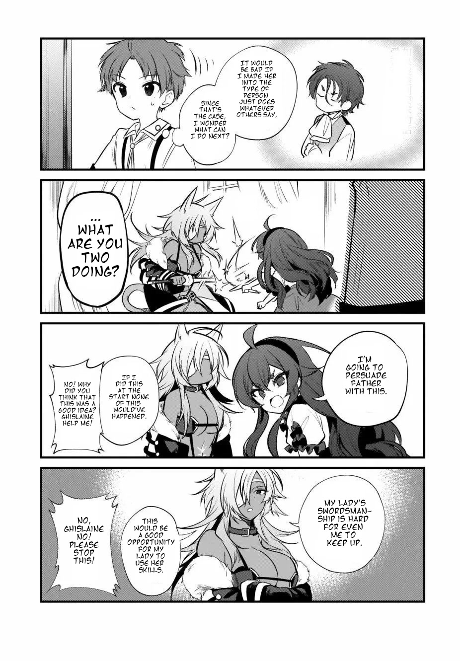 Mushoku Tensei: Even If It's A 4-Koma, I'll Get Serious - Chapter 10