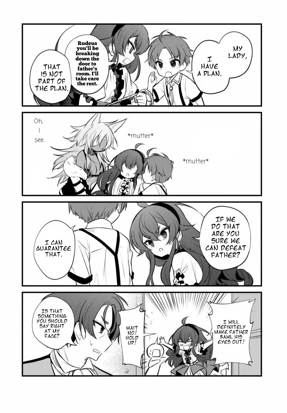 Mushoku Tensei: Even If It's A 4-Koma, I'll Get Serious - Chapter 10